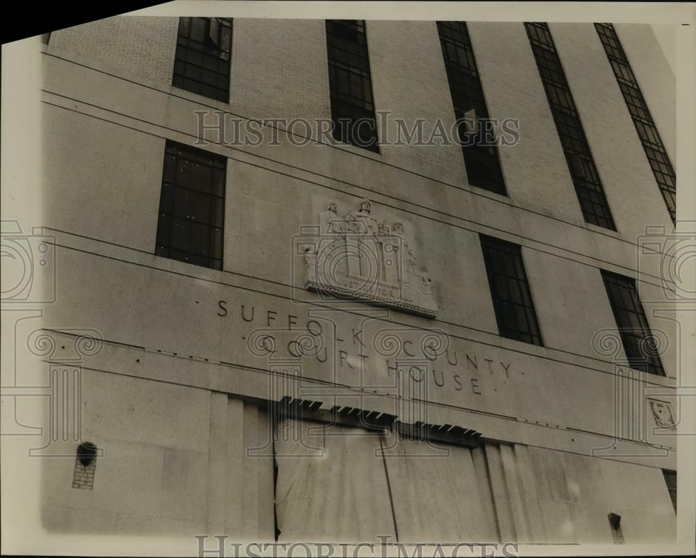 1938 Press Photo New Courthouse at Pemberton Sqaure, Boston, Mass. - Historic Images