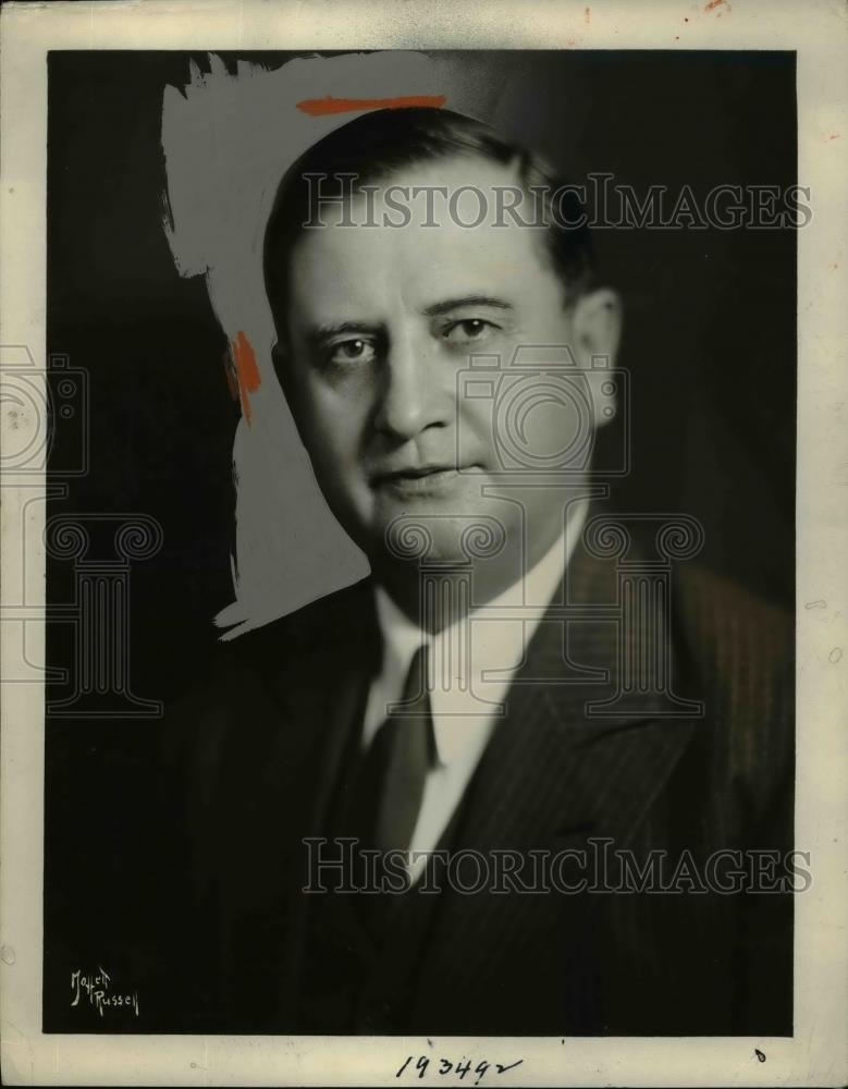 1932 Press Photo Everett Sanders, Chairman of Republican National Committee - Historic Images