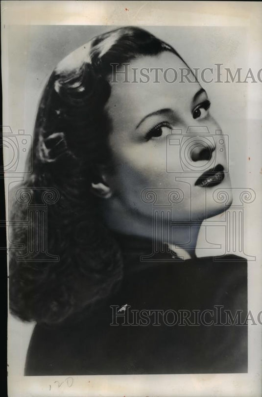 1949 Press Photo Former Showgirl & New York Murder Victim Blanche Lane - Historic Images
