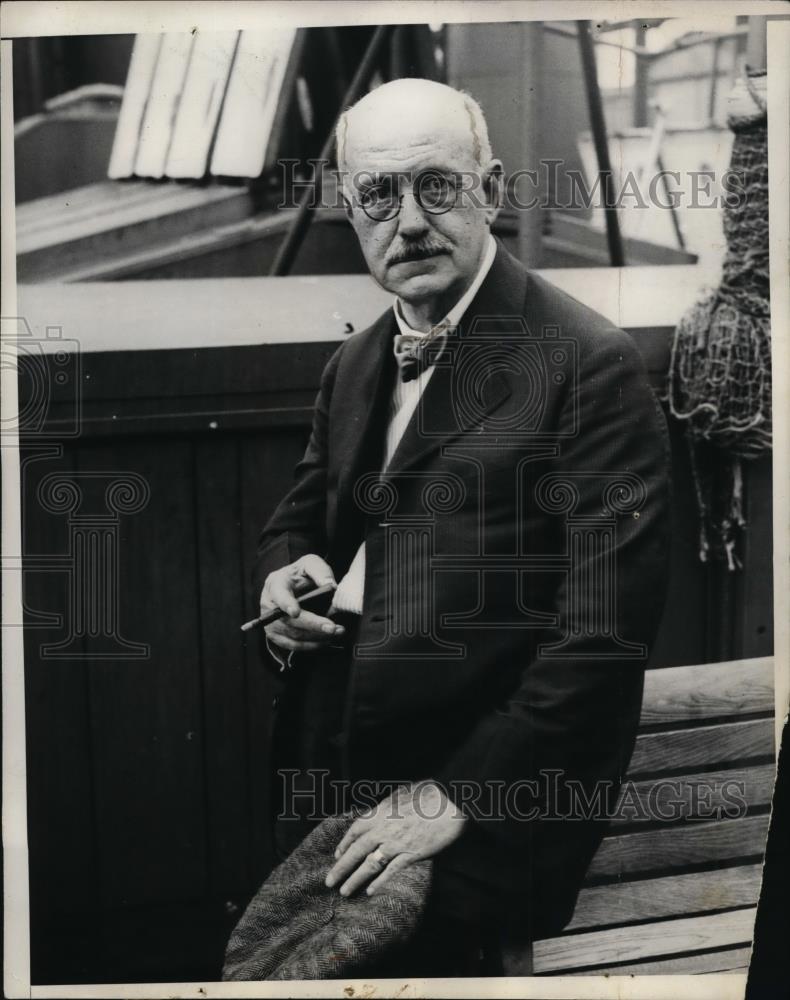 1930 Press Photo Robert Bonyne, American Agent for Mixed Claims Commission - Historic Images