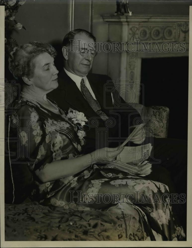 1936 Press Photo Col Frank Knox, chosen as Republican Candidate for Vice Pres. - Historic Images