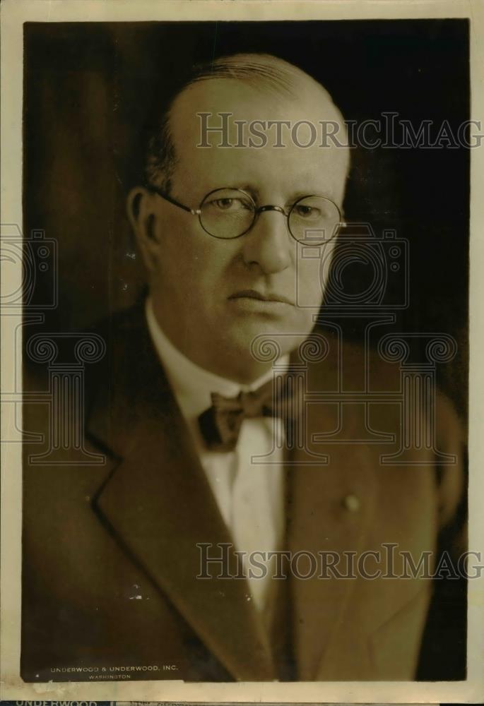 1926 Press Photo Albert H Connor Former Atty Gen Idaho Head of Federal Prisons - Historic Images