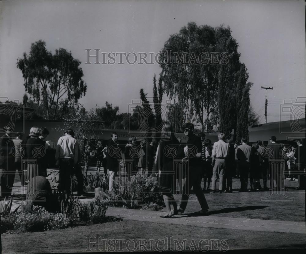 1966 Press Photo University of America. - Historic Images