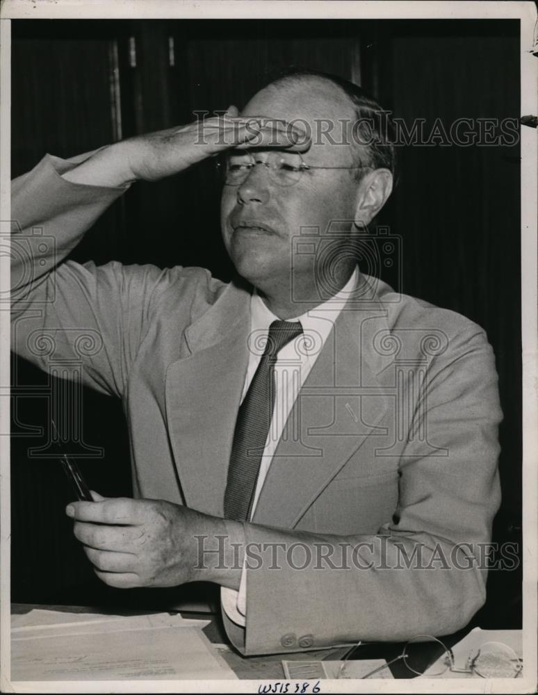 1939 Press Photo Senator Robert Taft Washington D,C. - Historic Images