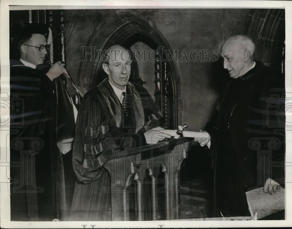 1942 Press Photo Lord Halifax, British Ambassador to the US with Francis Taitt - Historic Images