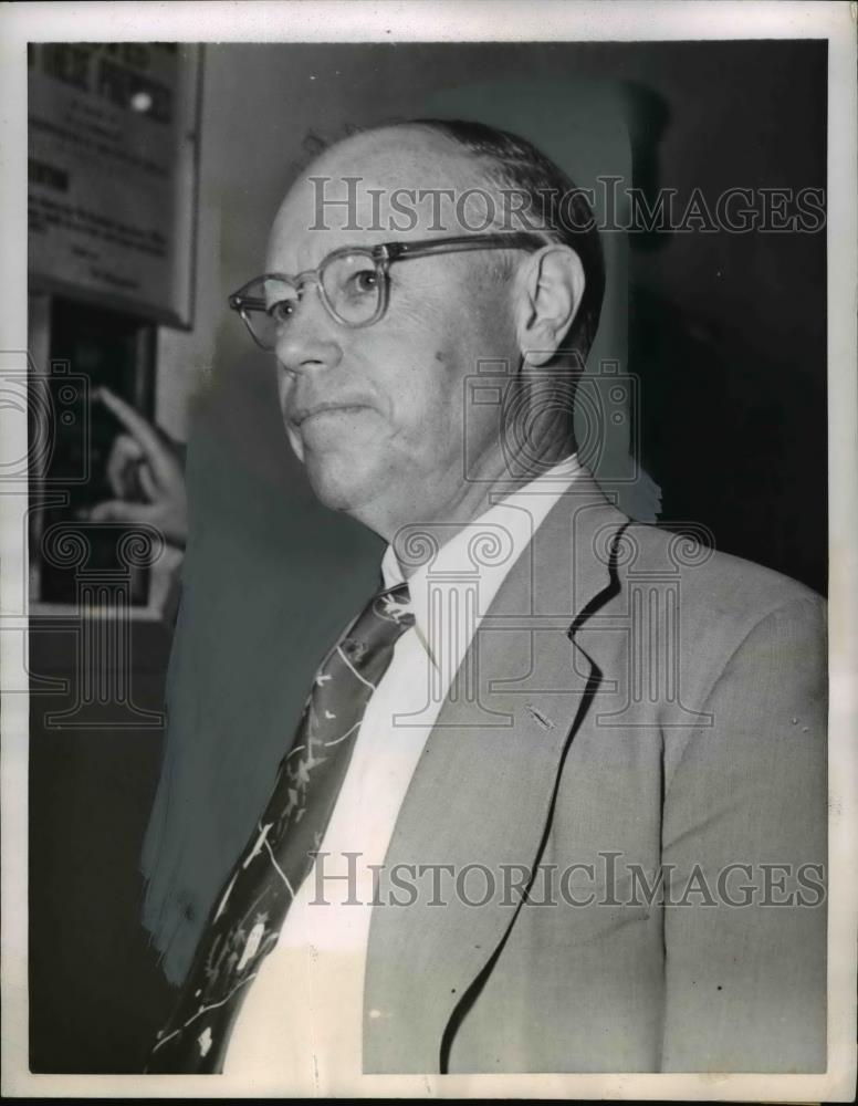 1952 Press Photo Senator Robert Taft at his campaign headquarters in Chicago - Historic Images