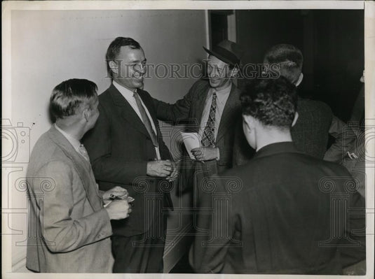 1937 Press Photo Charles P. Taft Chairman of the Federa Mediation Board. - Historic Images