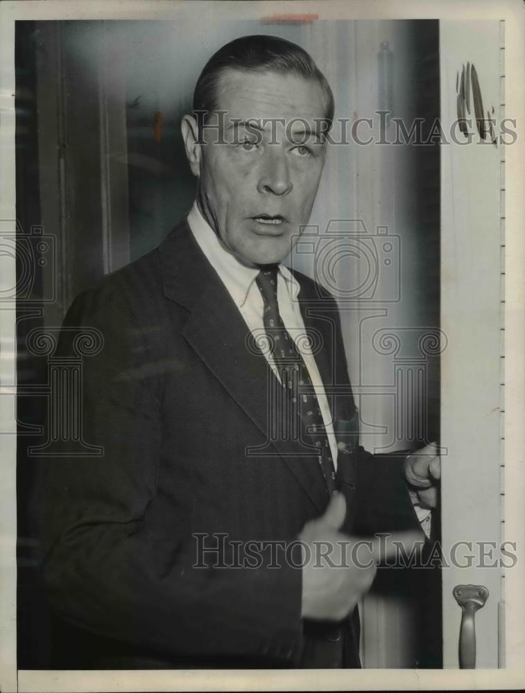 1953 Press Photo Charles H Bohlen Ambassador at Senate Foreign Relation Comm - Historic Images
