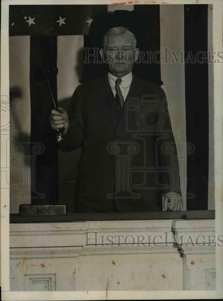 1932 Press Photo John F. Garner, Speaker of House of representatives - Historic Images