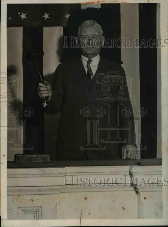 1932 Press Photo John F. Garner, Speaker of House of representatives - Historic Images