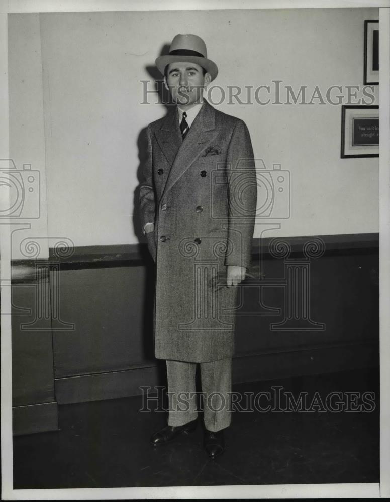 1933 Press Photo Mr JG Combs - Historic Images
