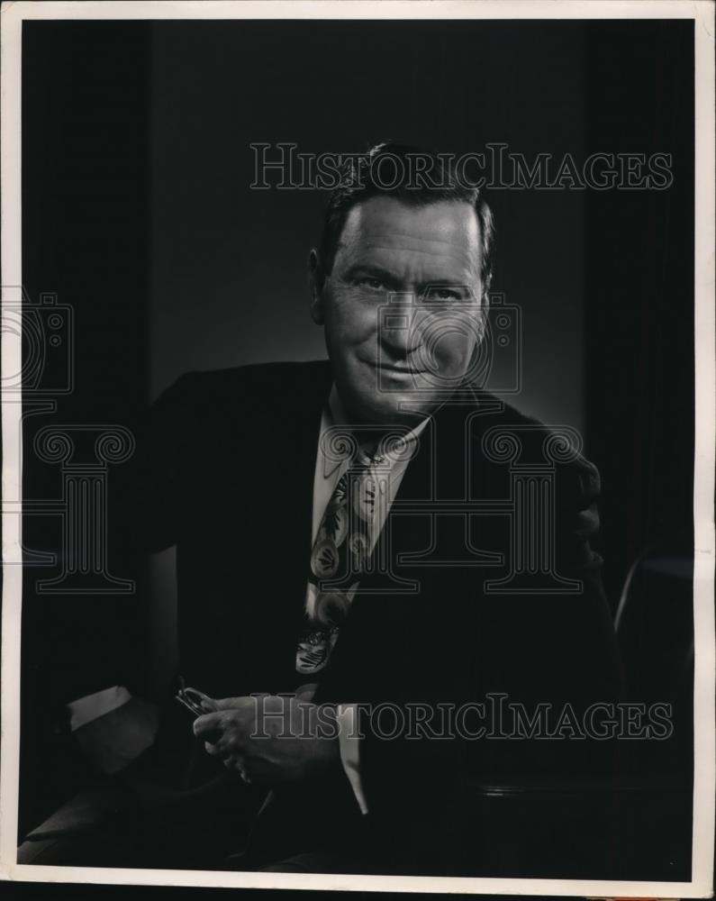 1952 Press Photo Benjamin F Fairless chairman &amp; President of US Steel Corp - Historic Images