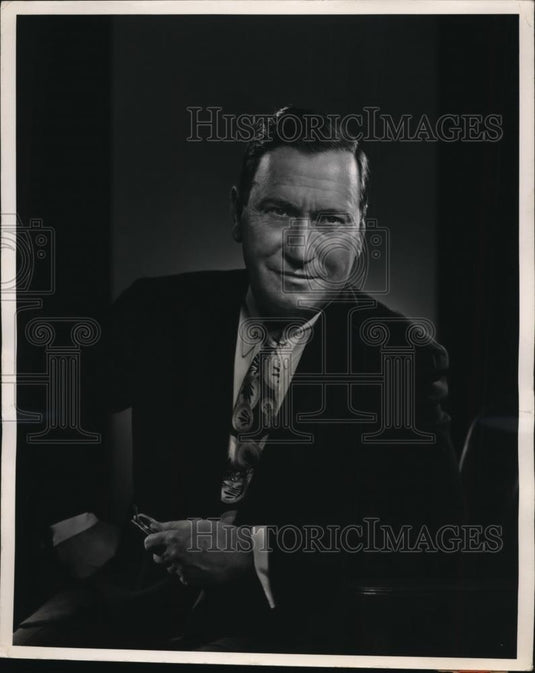 1952 Press Photo Benjamin F Fairless chairman & President of US Steel Corp - Historic Images