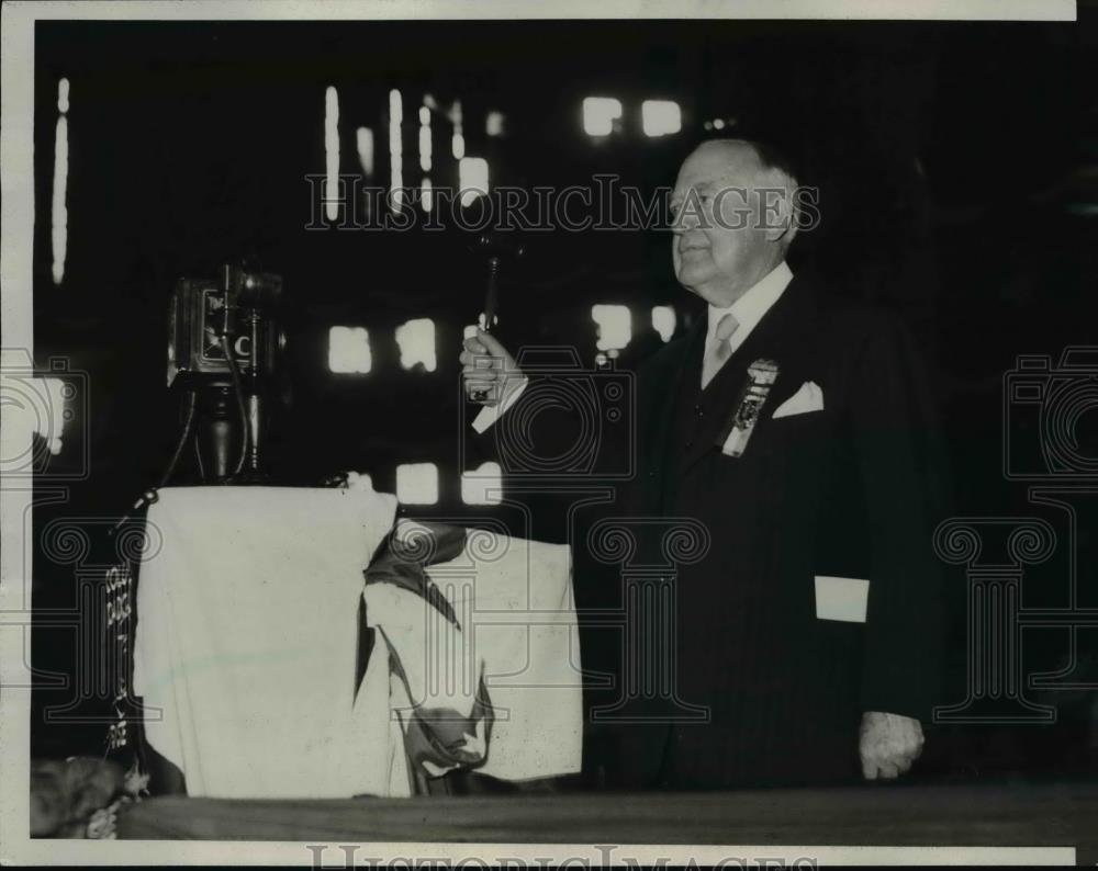 1932 Press Photo Chairman Snell Republican Convention Bertrand H. Snell - Historic Images