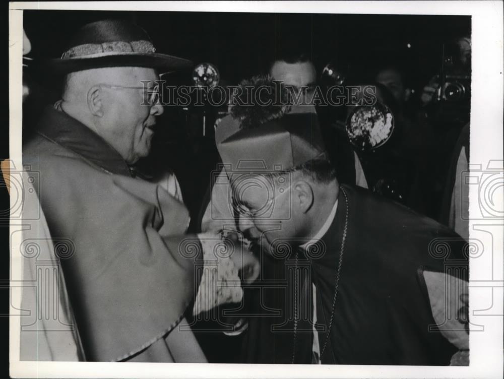 1941 Press Photo Archbishop John Gregory Murray And Dennis Cardinal Dougherty - Historic Images