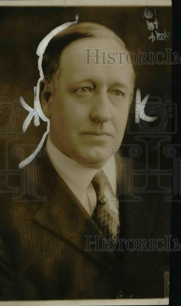 1922 Press Photo J Edgar Masters of Charlerai Pennsylvania - Historic Images