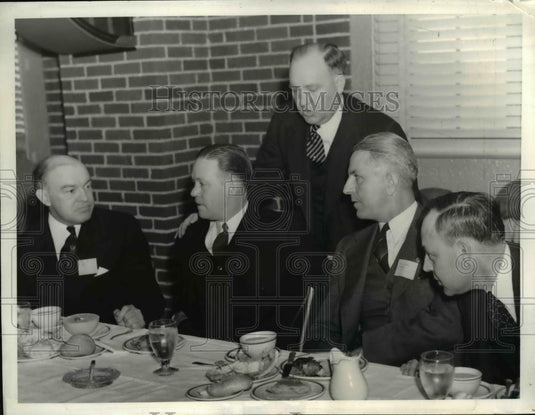 1940 Press Photo Annual Washington Day meeting of the Democrat of Kansas. - Historic Images