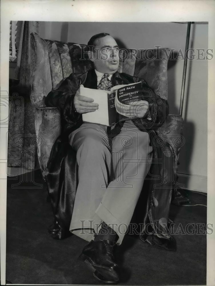 1947 Press Photo Speaker of the House of Representatives Joseph W Martin Jr - Historic Images