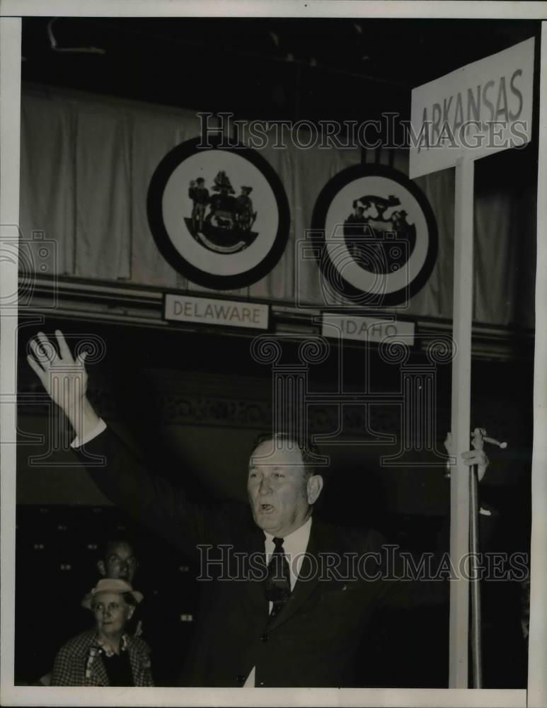 1936 Press Photo Senator Joseph T Robinson, permanent Chairman. - Historic Images