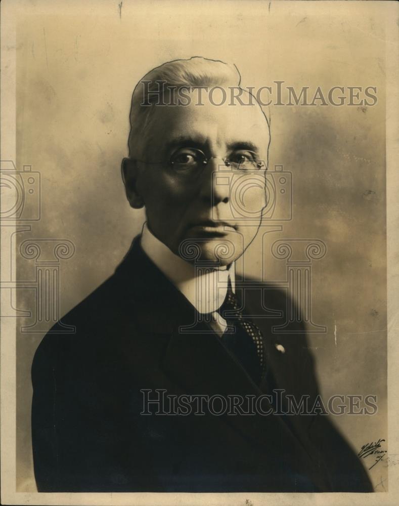 1926 Press Photo John D Miller president National Coop Michigan Produce League - Historic Images