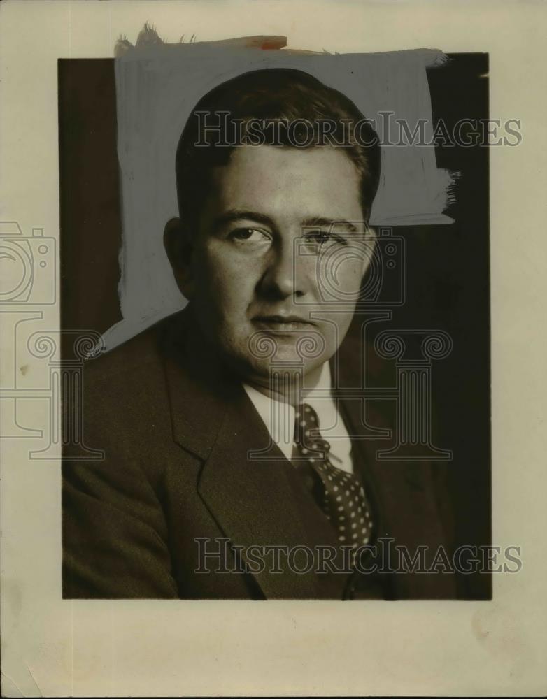 1932 Press Photo William Morney, 21015 Clay Thorne Road, S.H. - Historic Images