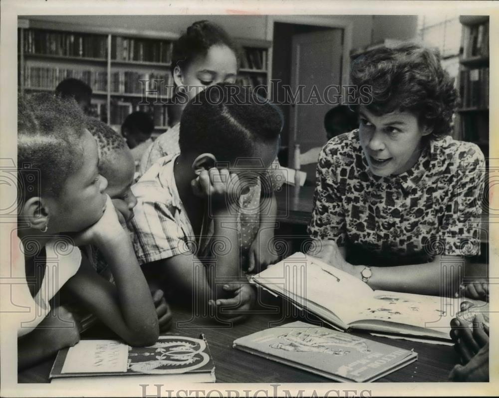 1964 Press Photo Antoinette Butler, George Erwin, Edward Cornell - Historic Images