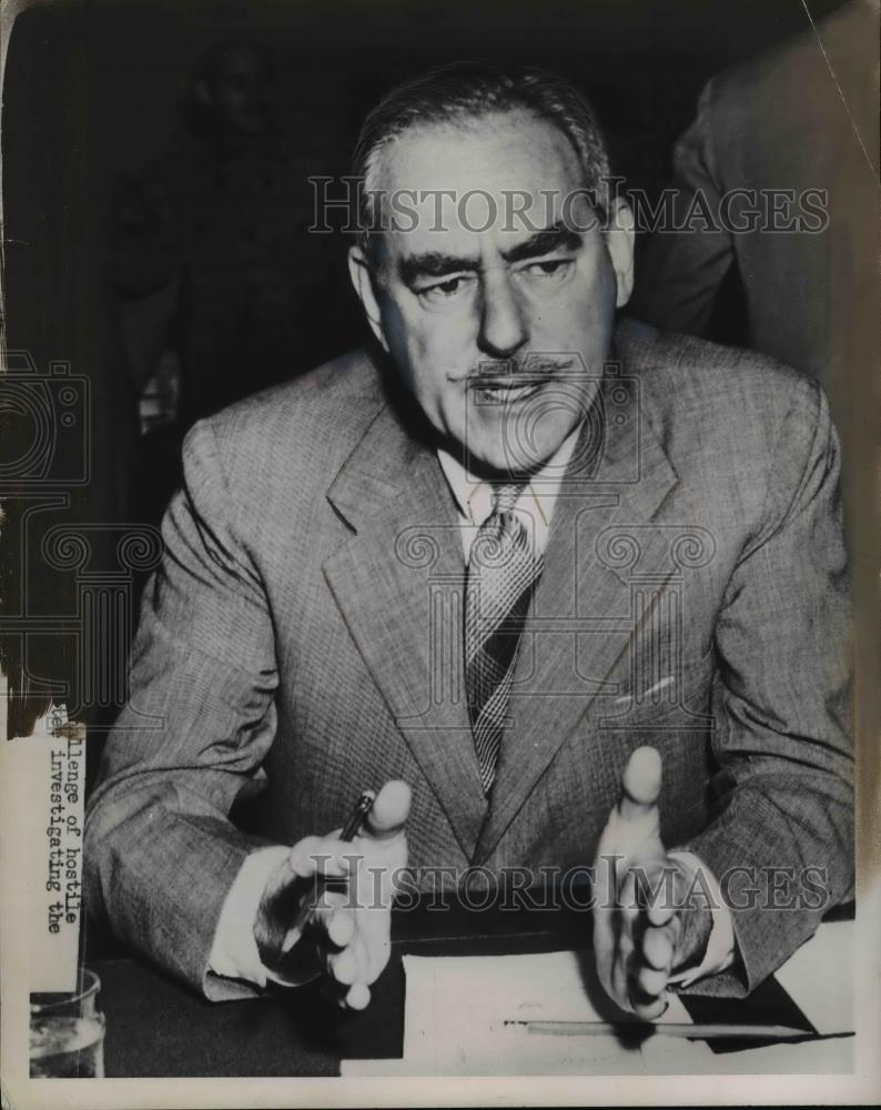 1950 Press Photo Dean Acheson, United State Secretary of State. - Historic Images