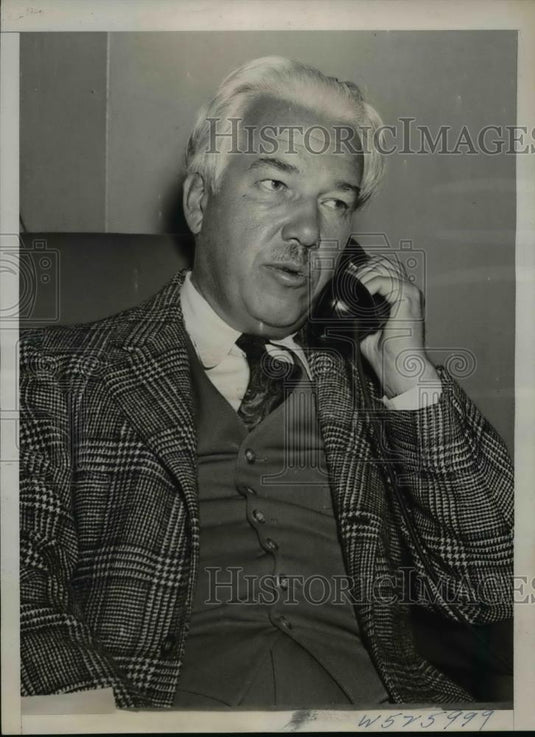 1939 Press Photo Harold Jacobs asst Admin at Labor Dept on Wages & Hours Div. - Historic Images