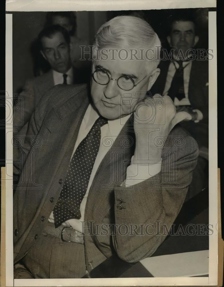 1943 Press Photo Secy of Commerce Jesse Jones at House Rules committee - Historic Images