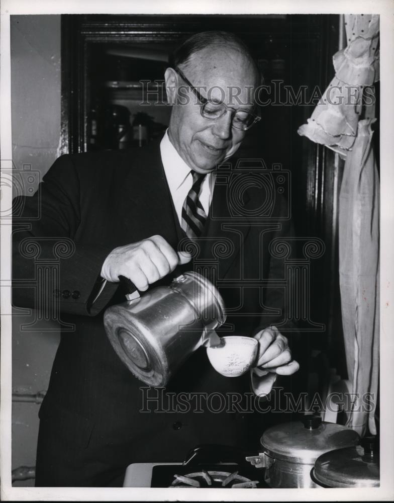 1952 Press Photo Robert A Taft, Senator From Ohio - Historic Images