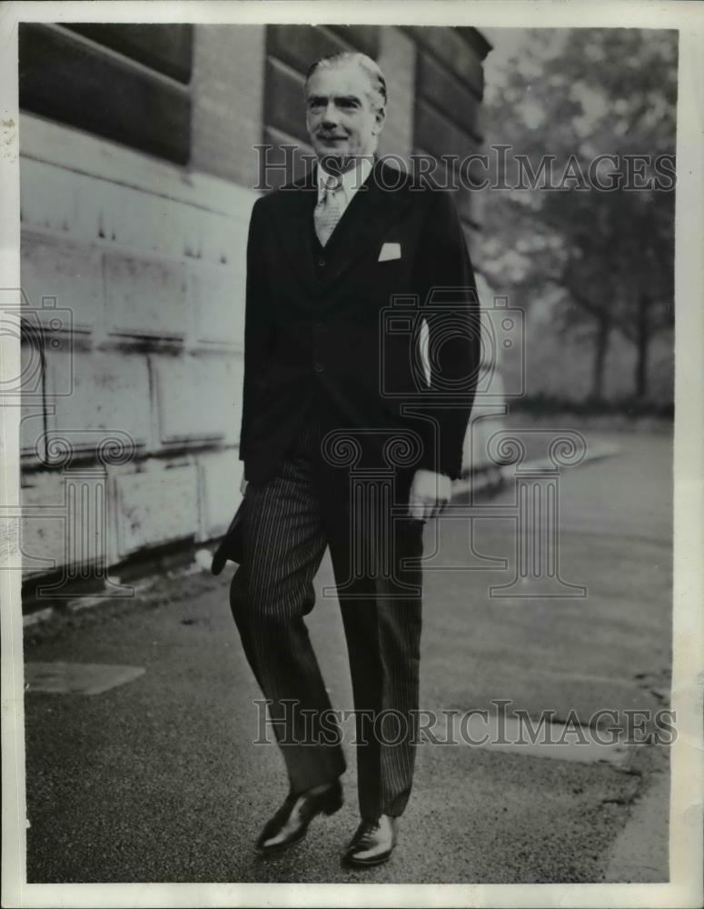 1951 Press Photo Anthony Eoen Deputy Prime Minister Churchill Government - Historic Images