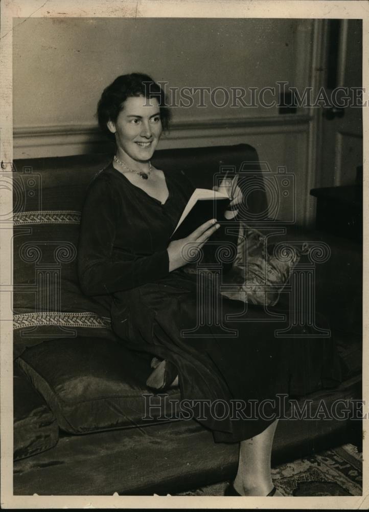 1936 Press Photo Miss Ishbel MacDonald - Historic Images