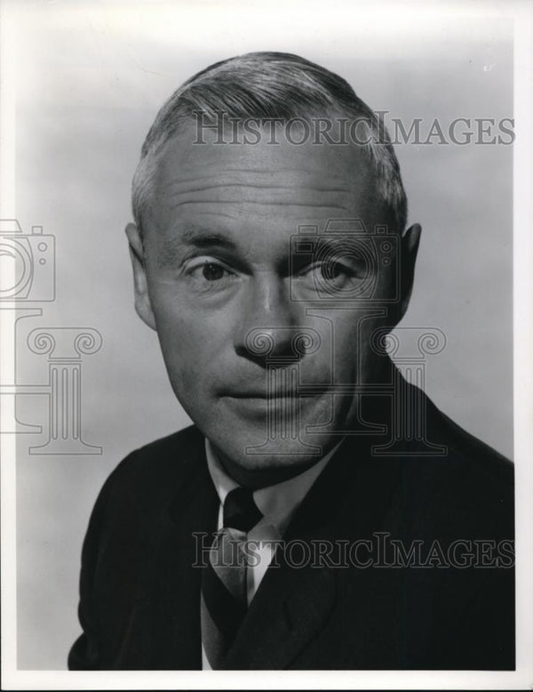 1967 Press Photo Mr Paul Christman in Cleveland Ohio - Historic Images