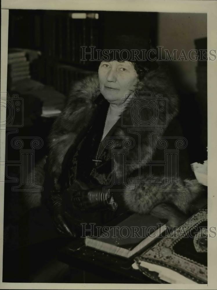 1934 Press Photo Mrs. Bolivar E. Kemp could have her seat contested in the House - Historic Images