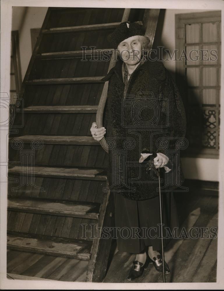 1937 Press Photo Dr Maude Royden English Lecturer - Historic Images