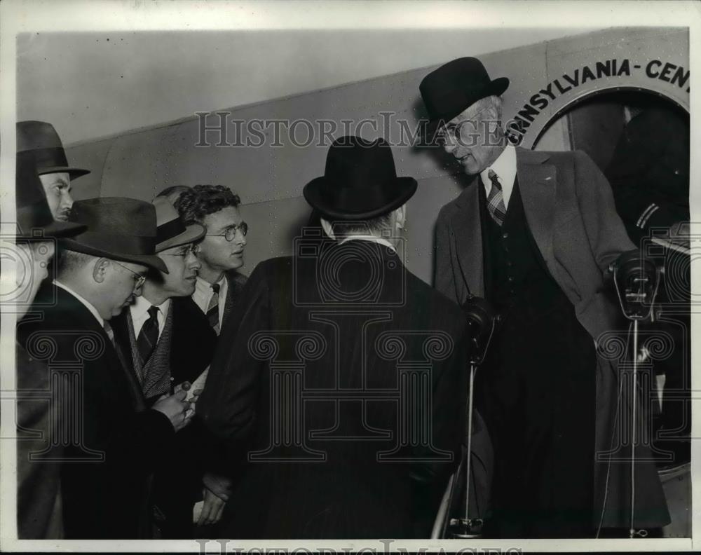 1938 Press Photo Francis E Townsend - nee50591 - Historic Images