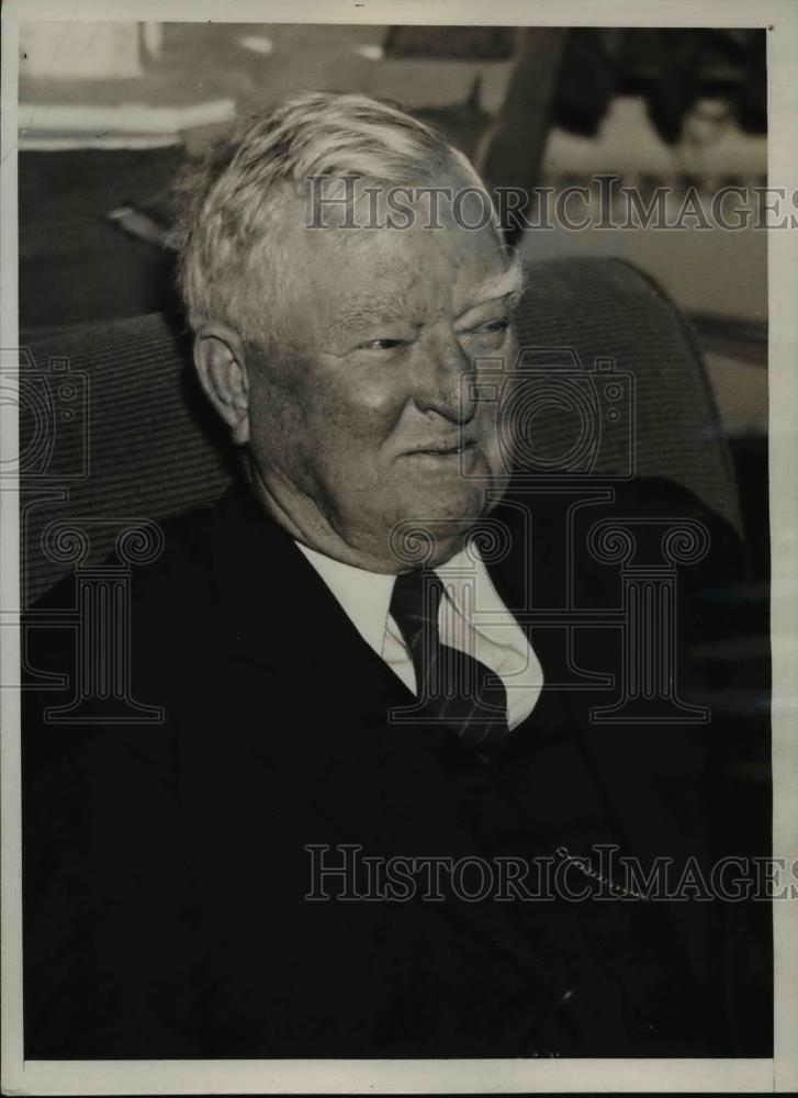 1939 Press Photo Vice President John Nance Garner at Opening 76th Congress - Historic Images