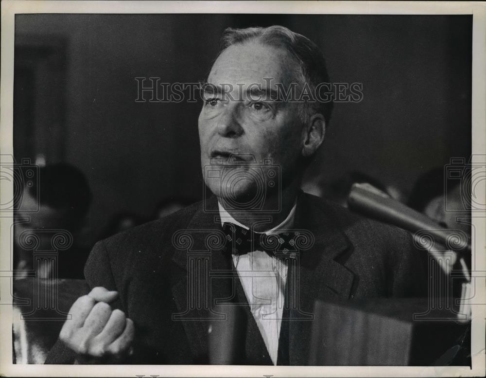 1959 Press Photo Nominated for Secretary of State Christian A Herter - Historic Images