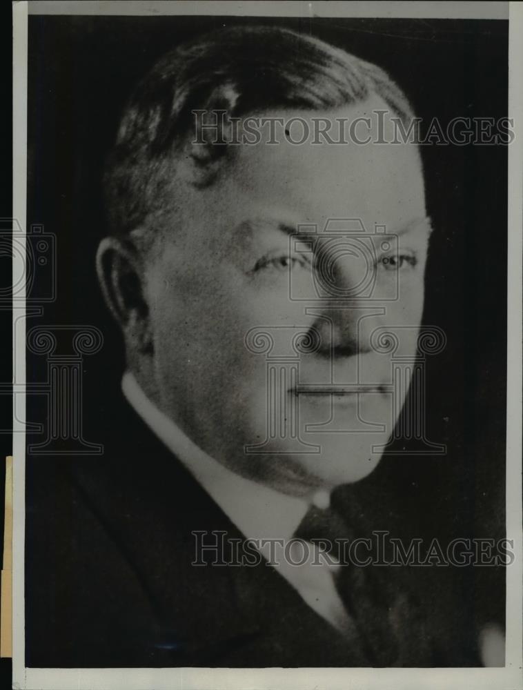 1933 Press Photo Milton H. Pettit Named Chief Bureau of Exceptions for Johnson - Historic Images