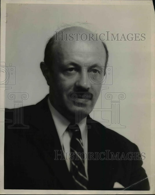1958 Press Photo Dr John M Ide Techinal director US Navy Underwater Labs - Historic Images