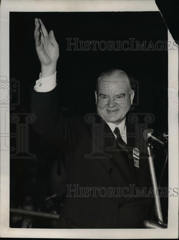 1940 Press Photo Philadelphia-Former President Herbert Hoover - nee65704 - Historic Images