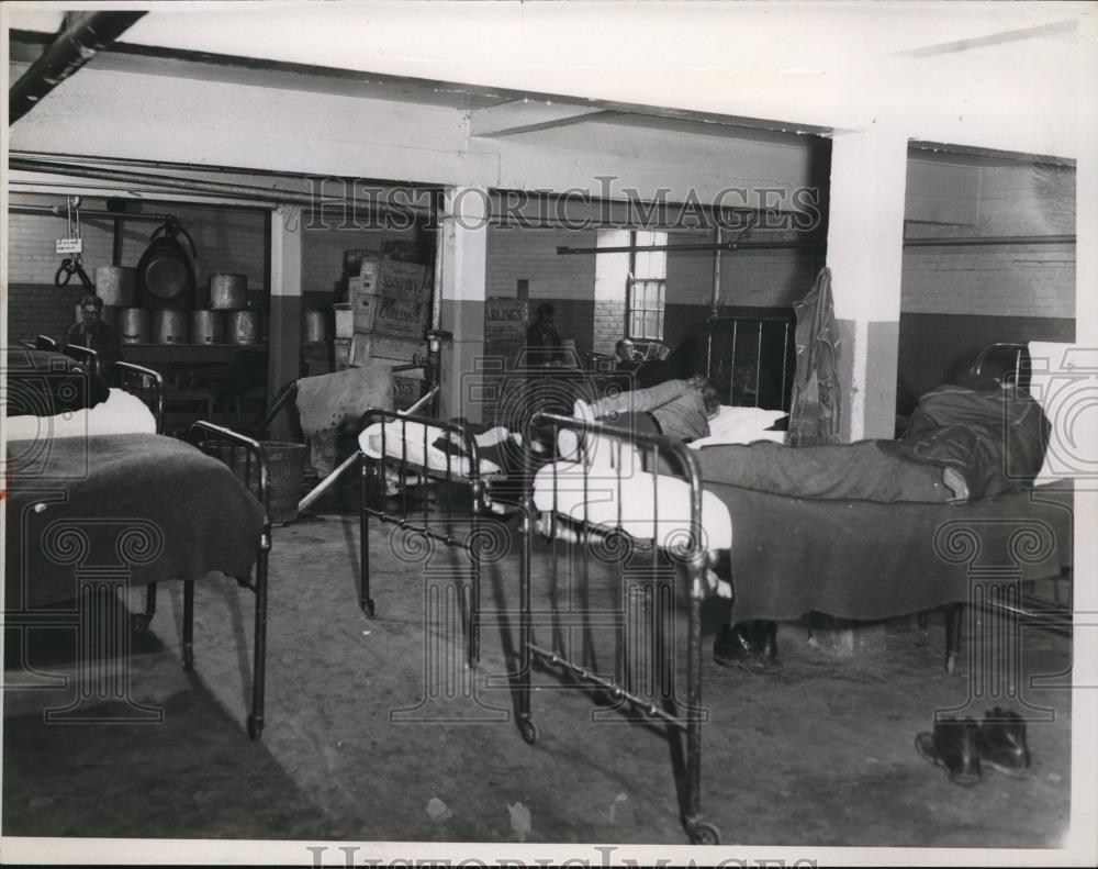 1953 Press Photo The potato peeling room at Warrensville  - cva72346 - Historic Images