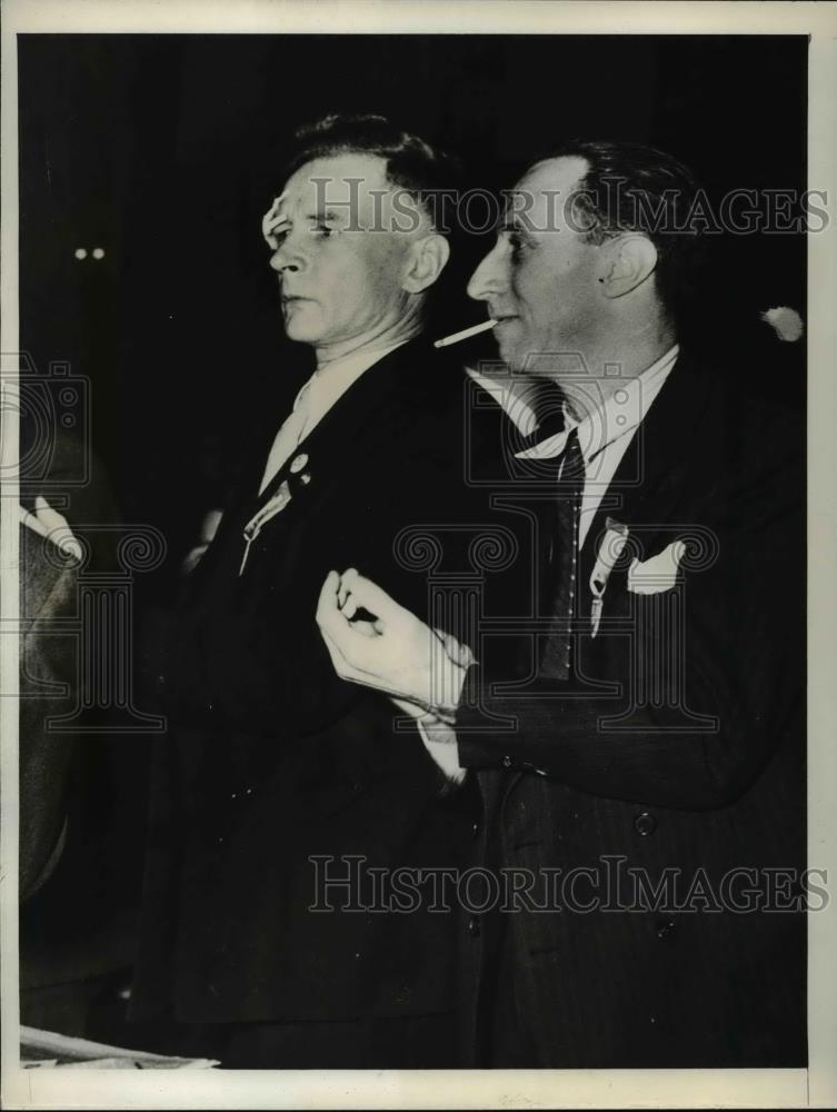 1941 Press Photo Harry Bridges and RO Powell - nee58894 - Historic Images