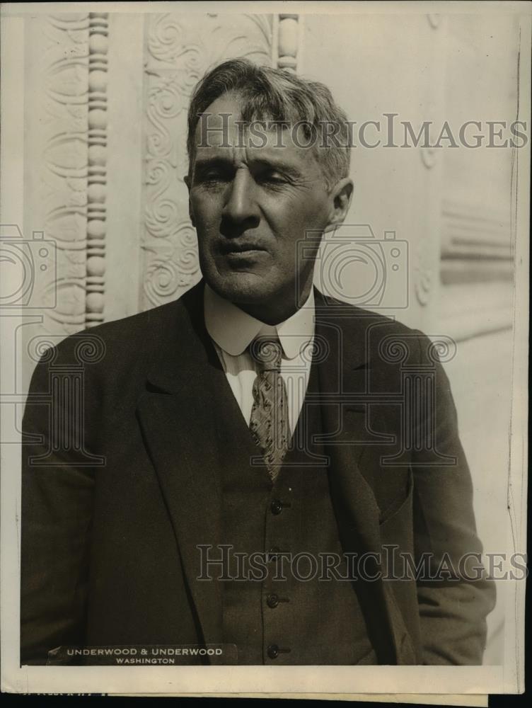 1927 Press Photo Prof R W Wood of John Hopkins University - Historic Images