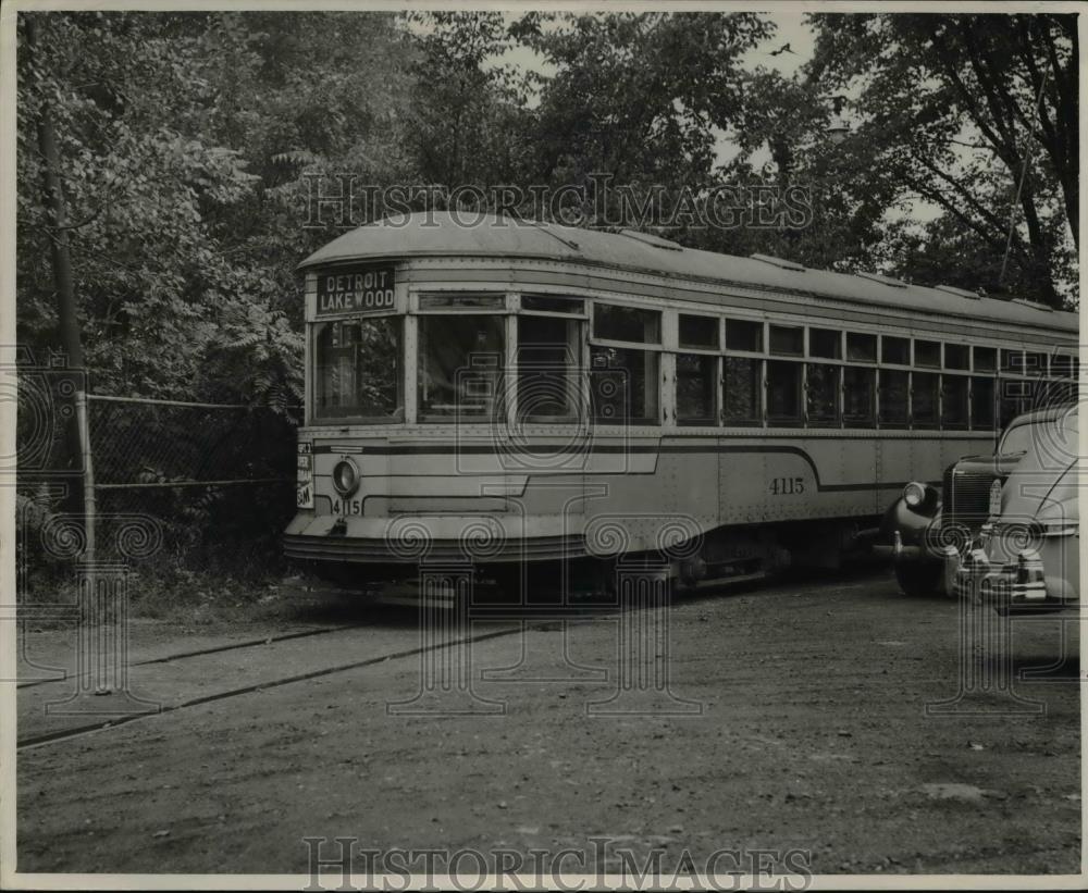 1948 Press Photo Streetcars - cva80762 - Historic Images