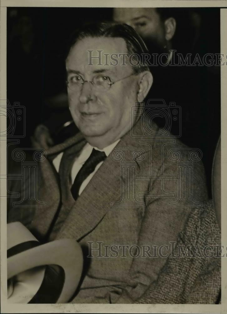 1937 Press Photo Edward Keating Co-Author 1st Child Labor Legislation in 1914 - Historic Images