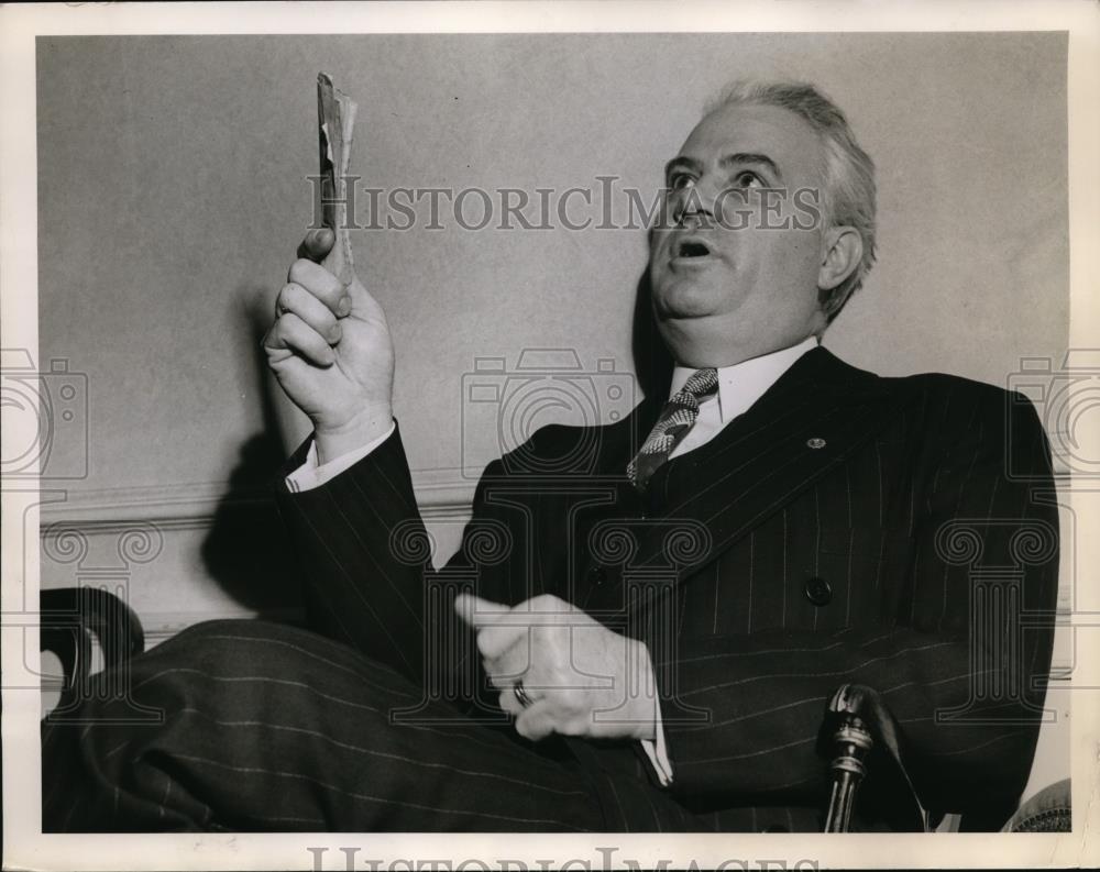 1944 Press Photo On tour in quest of Nomination Gov John Bricker in Seattle - Historic Images