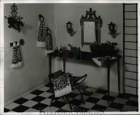 1962 Press Photo Bathroom - Historic Images