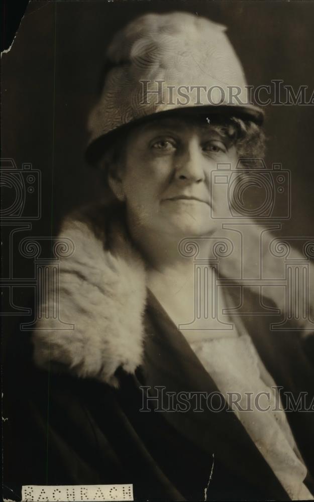 1928 Press Photo Mrs Henry Sanford of Cleveland Ohio Board of Education - Historic Images