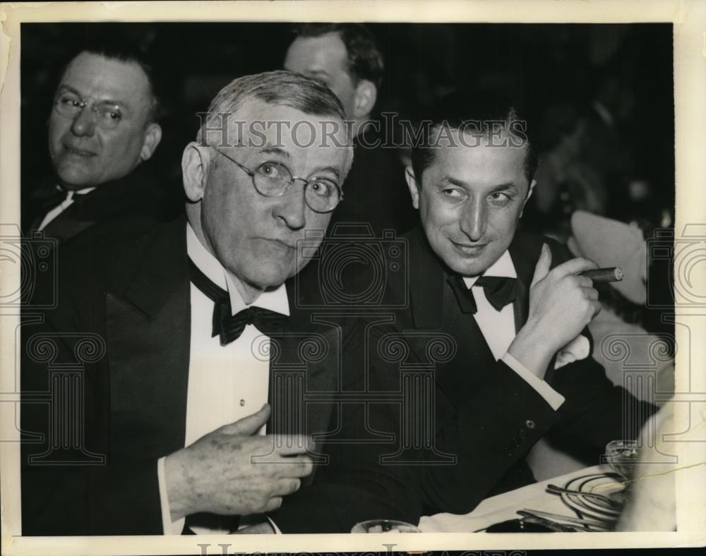 1936 Press Photo Attorney General David Wilentz of New Jersey Cornelias Kelly - Historic Images